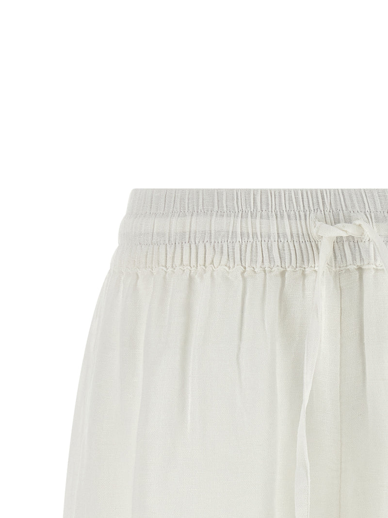 Polo Ralph Lauren White Organic Cotton Bermuda Shorts