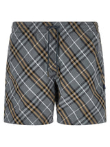 Shorts Bermuda Burberry bleus en polyamide