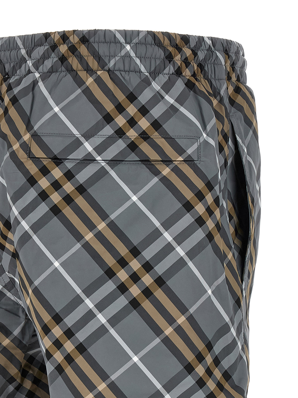 Shorts Bermuda Burberry bleus en polyamide