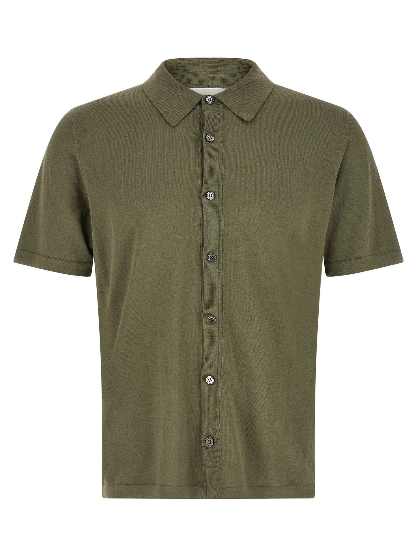 Roberto Collina Bicolor Cotton Blouse