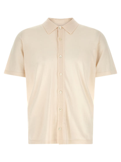 Roberto Collina White Cotton Blouse