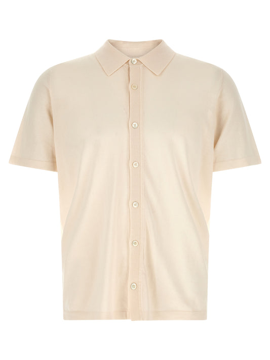 Roberto Collina White Cotton Blouse