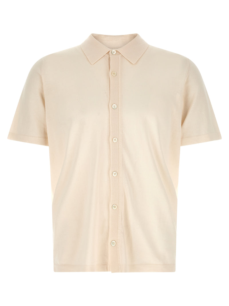 Roberto Collina White Cotton Blouse