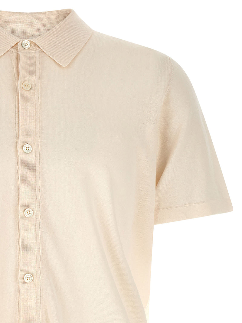 Roberto Collina White Cotton Blouse