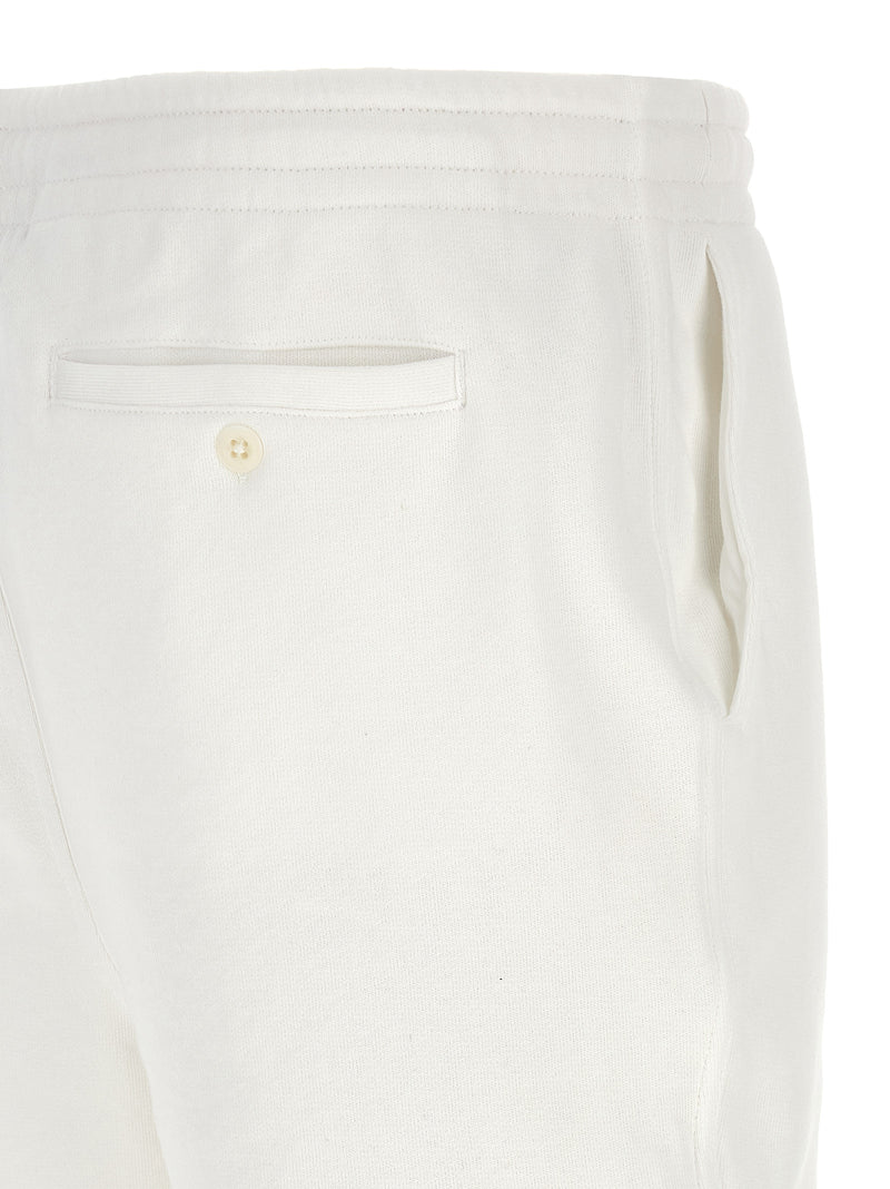 Polo Ralph Lauren White Cotton Bermuda Shorts