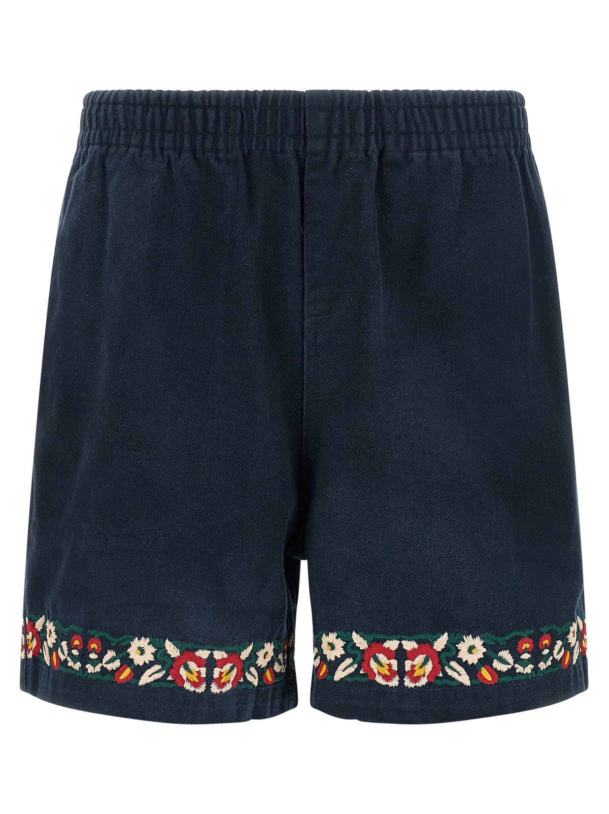 SHORT BERMUDA bleu en coton, TROUVÉ