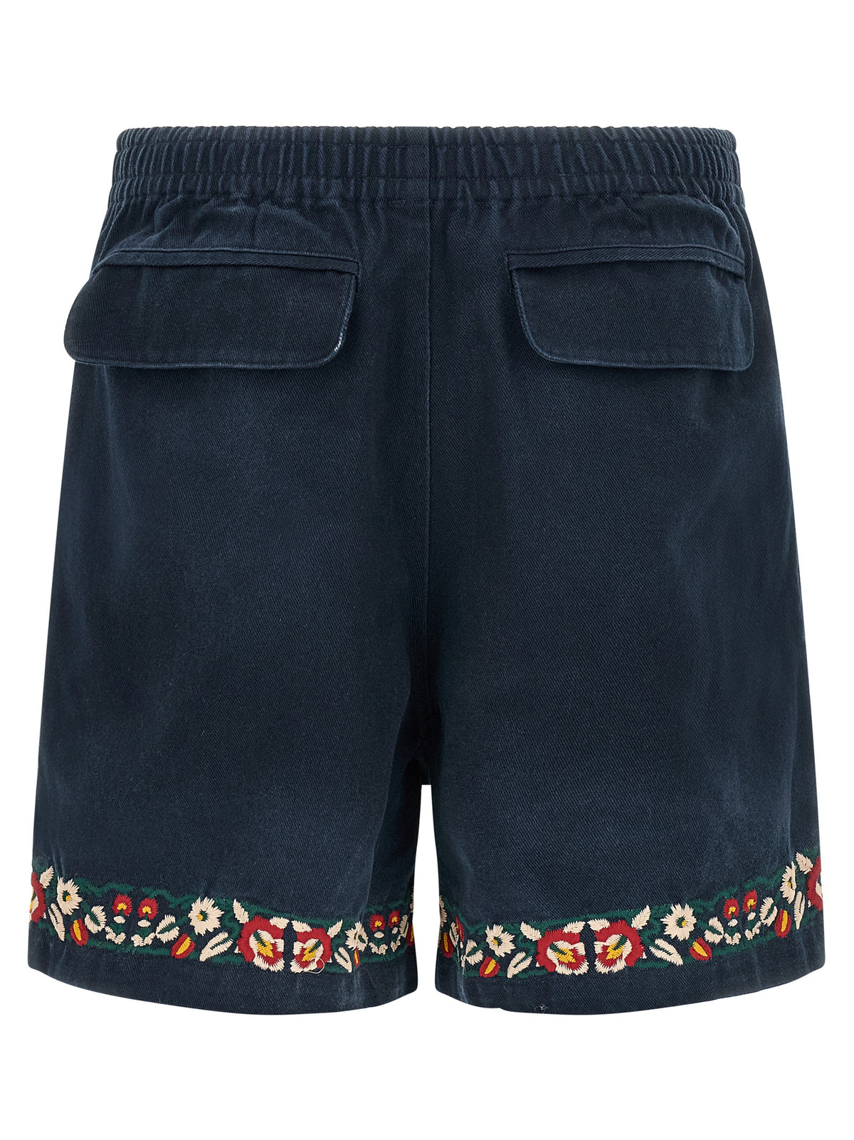 SHORT BERMUDA bleu en coton, TROUVÉ