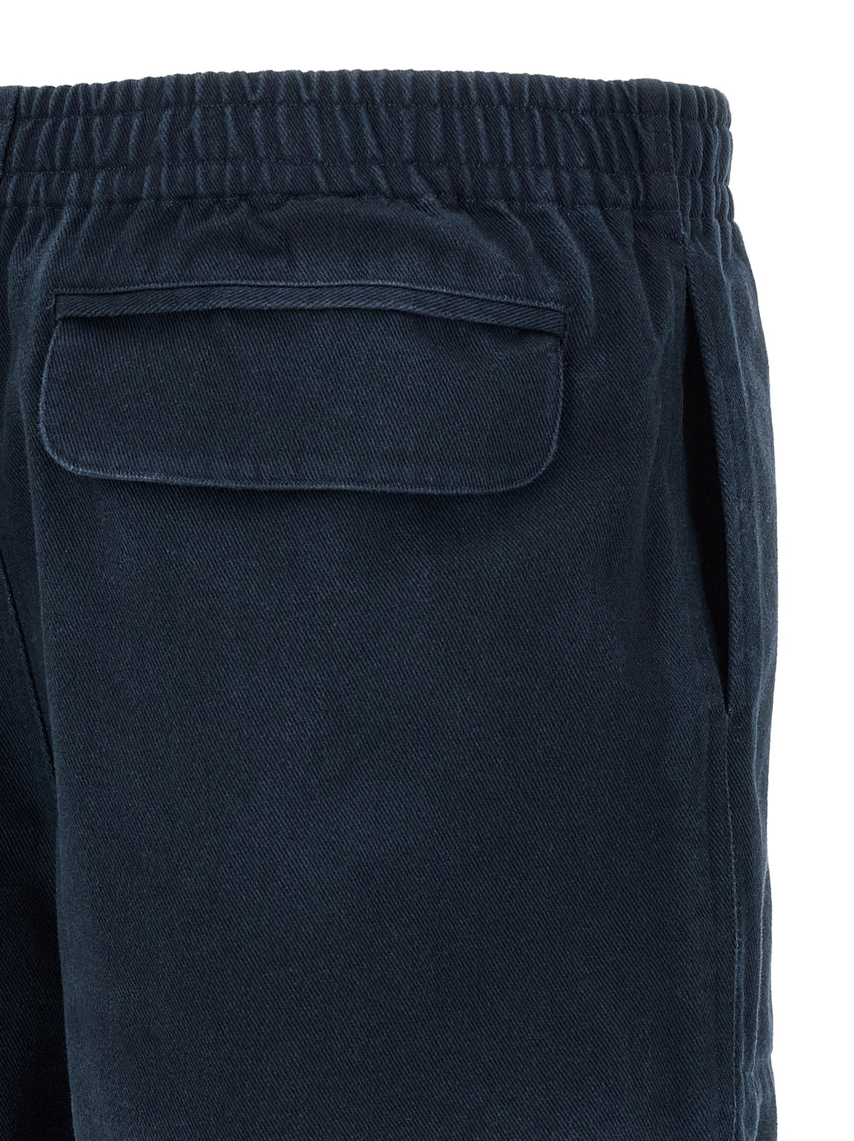 SHORT BERMUDA bleu en coton, TROUVÉ