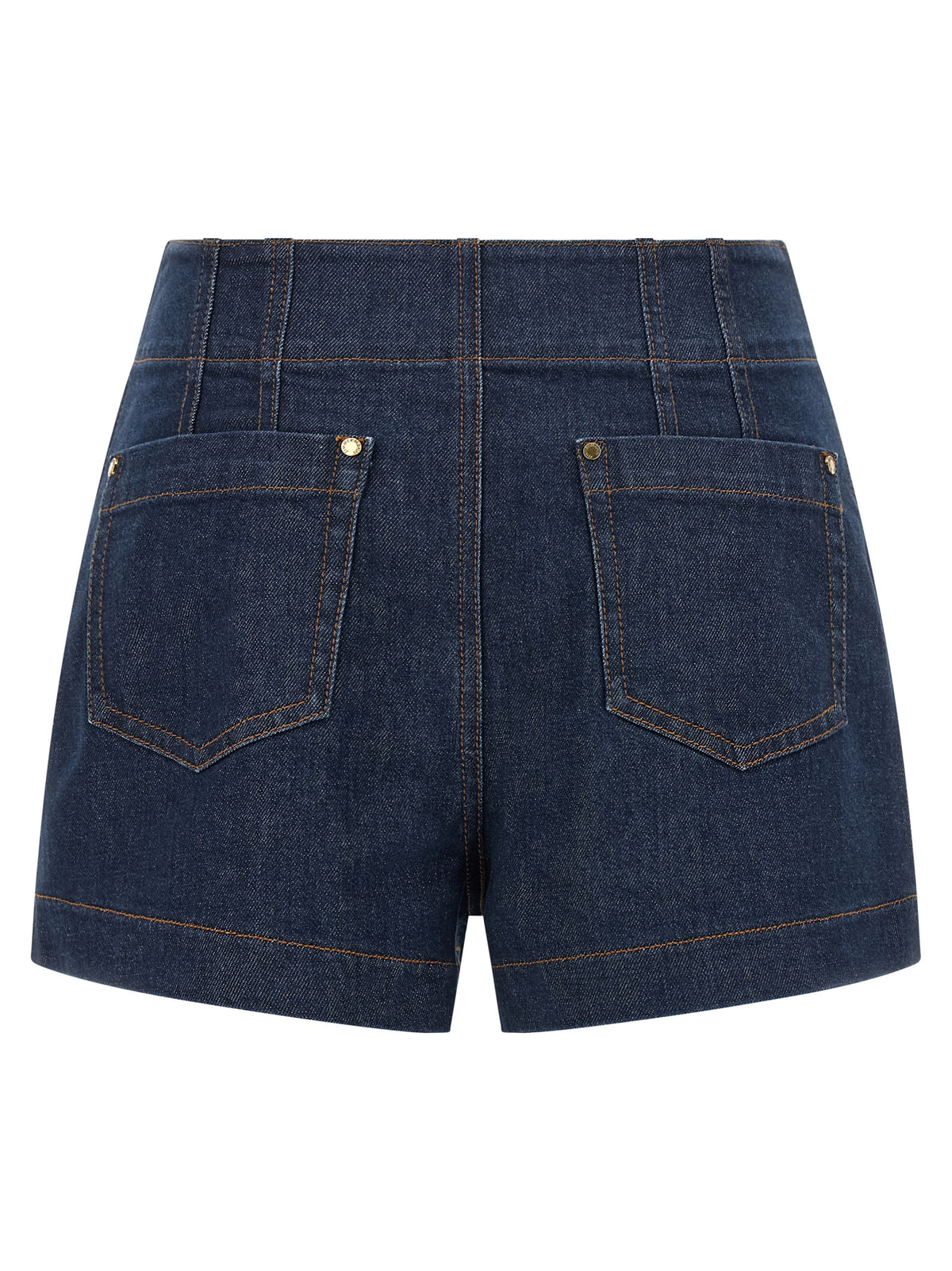 Zimmermann Blue Cotton Bermuda Shorts