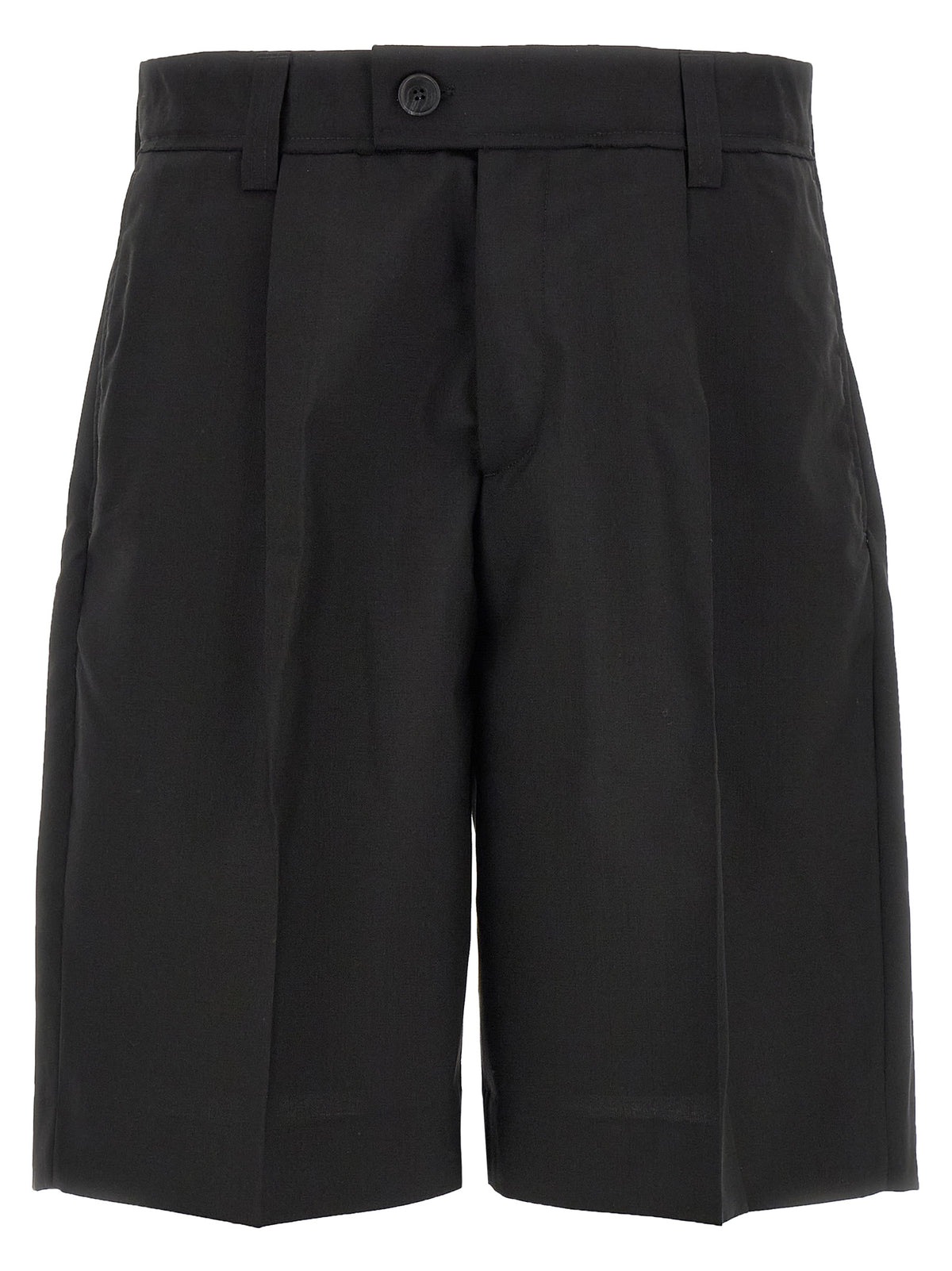 MFPEN Bermuda en laine noire