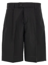 MFPEN Bermuda en laine noire