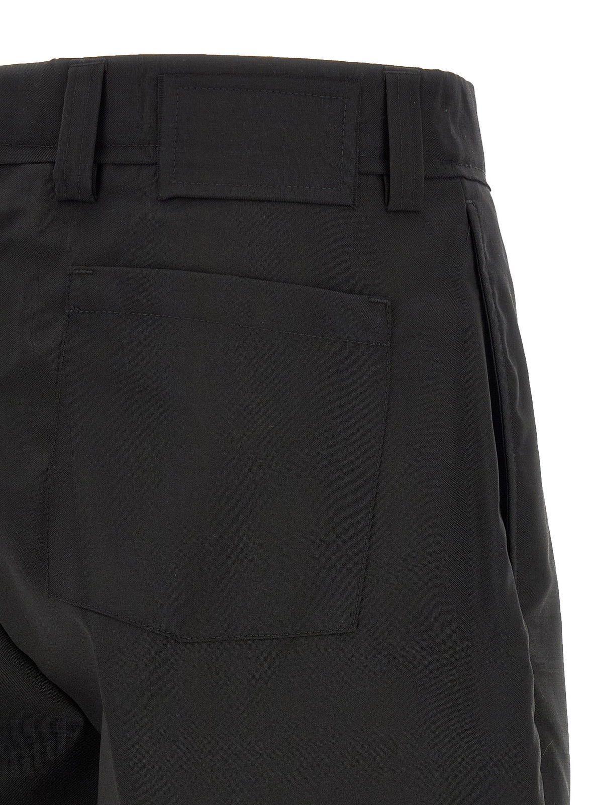 MFPEN Bermuda en laine noire