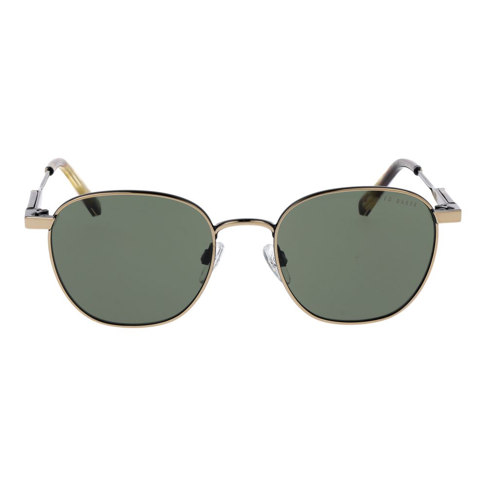 Ted Baker Gold Metal Sunglasses for Men