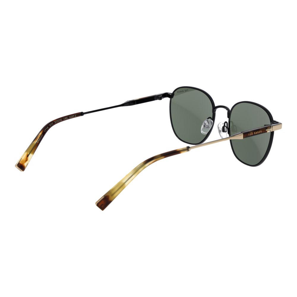 Ted Baker Gold Metal Sunglasses for Men