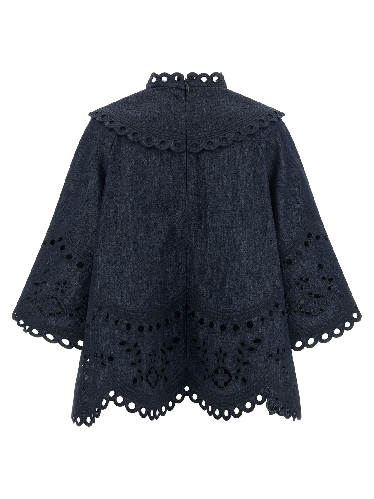 Chemisier Zimmermann en coton bleu