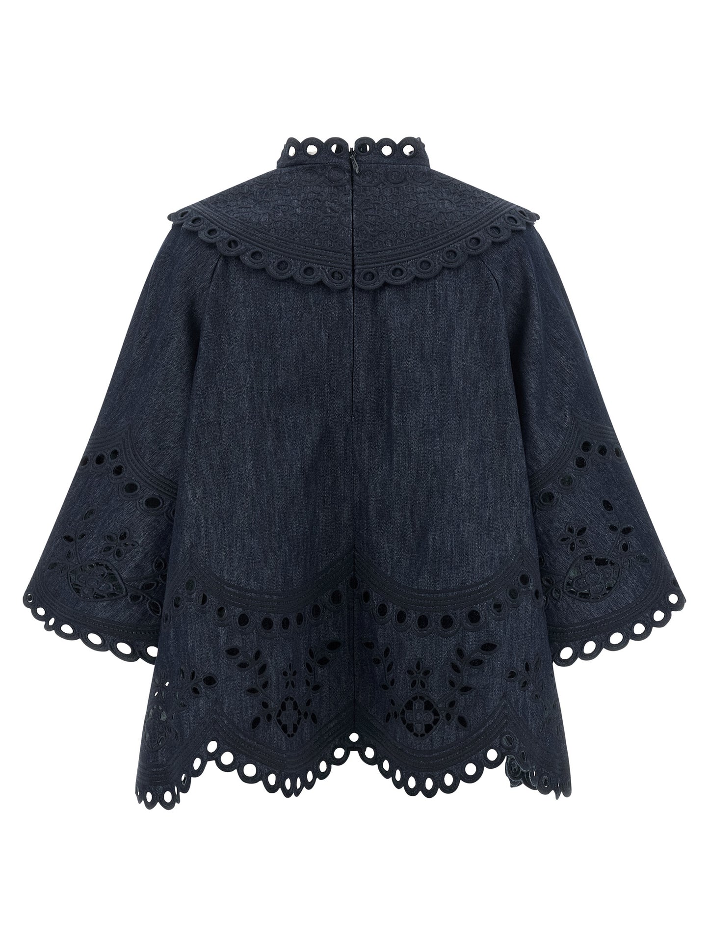 Zimmermann Blue Cotton Blouse