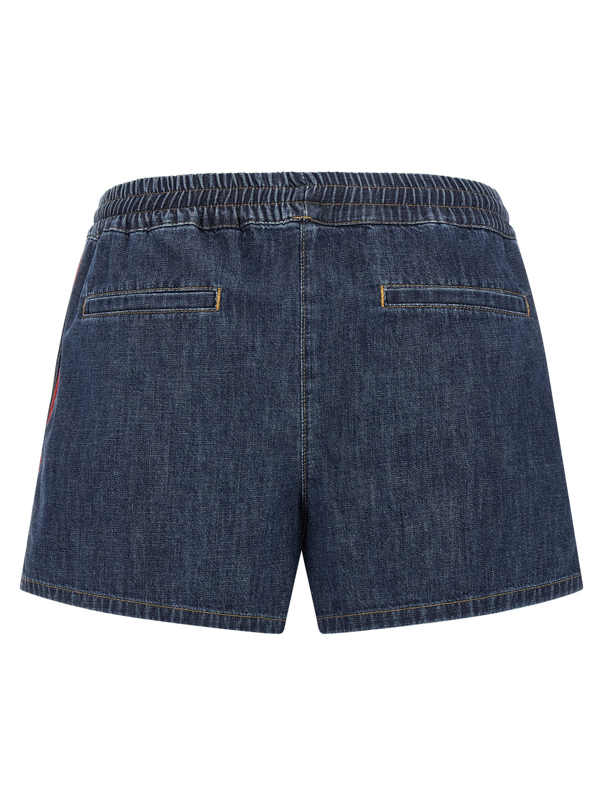 Shorts Valentino Garavani en coton bleu