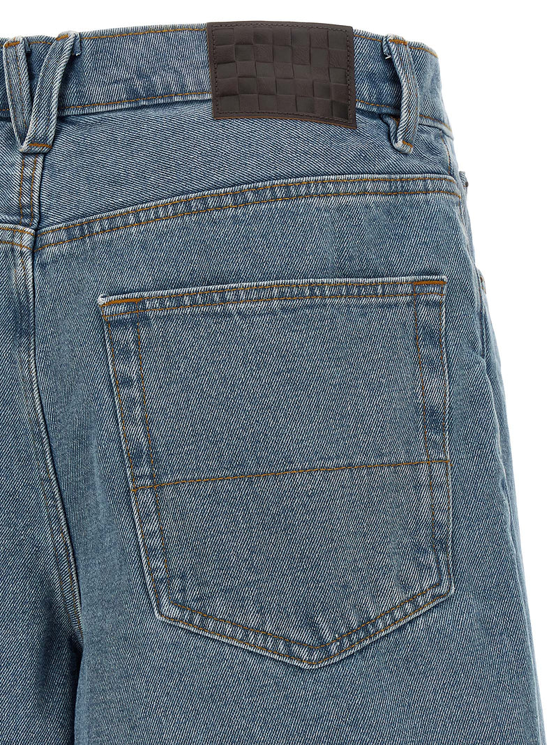 Vans Blue Cotton Bermuda Shorts