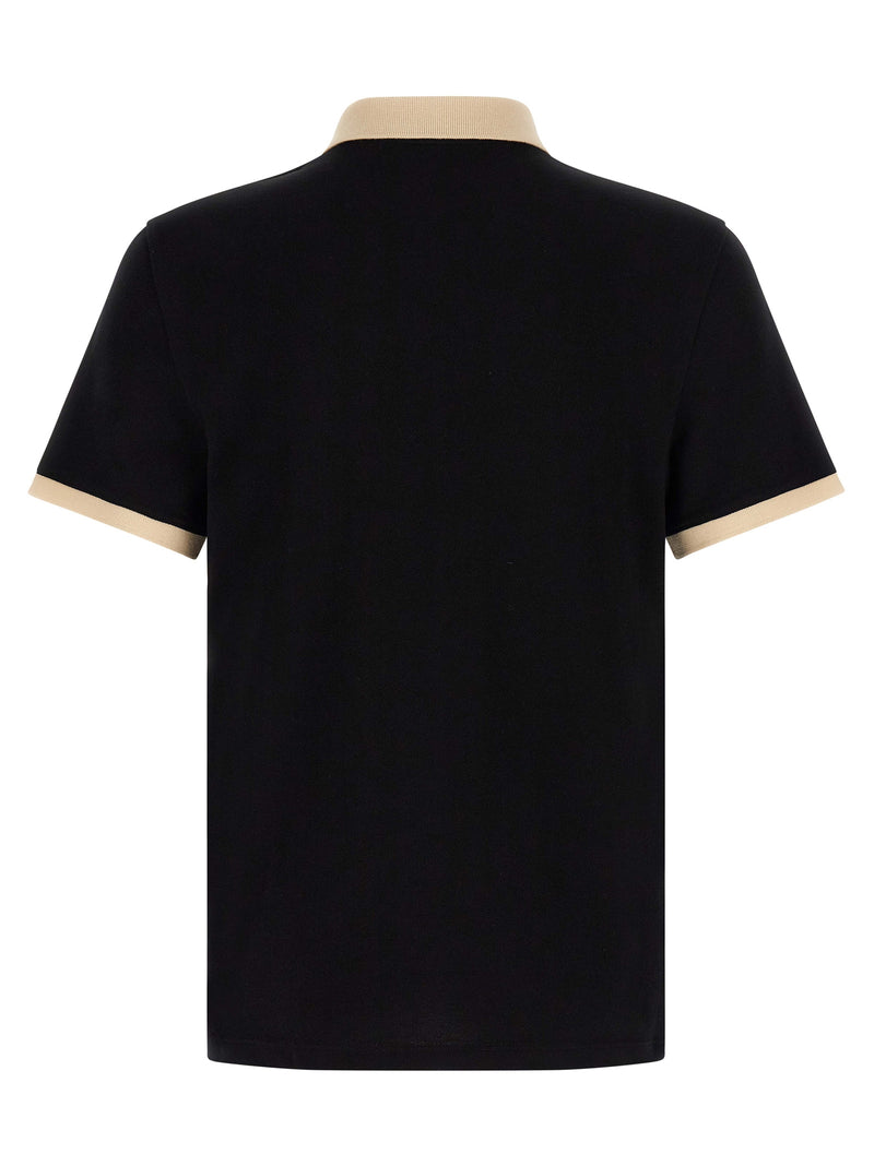 Valentino Garavani Bicolor Cotton Polo Shirt