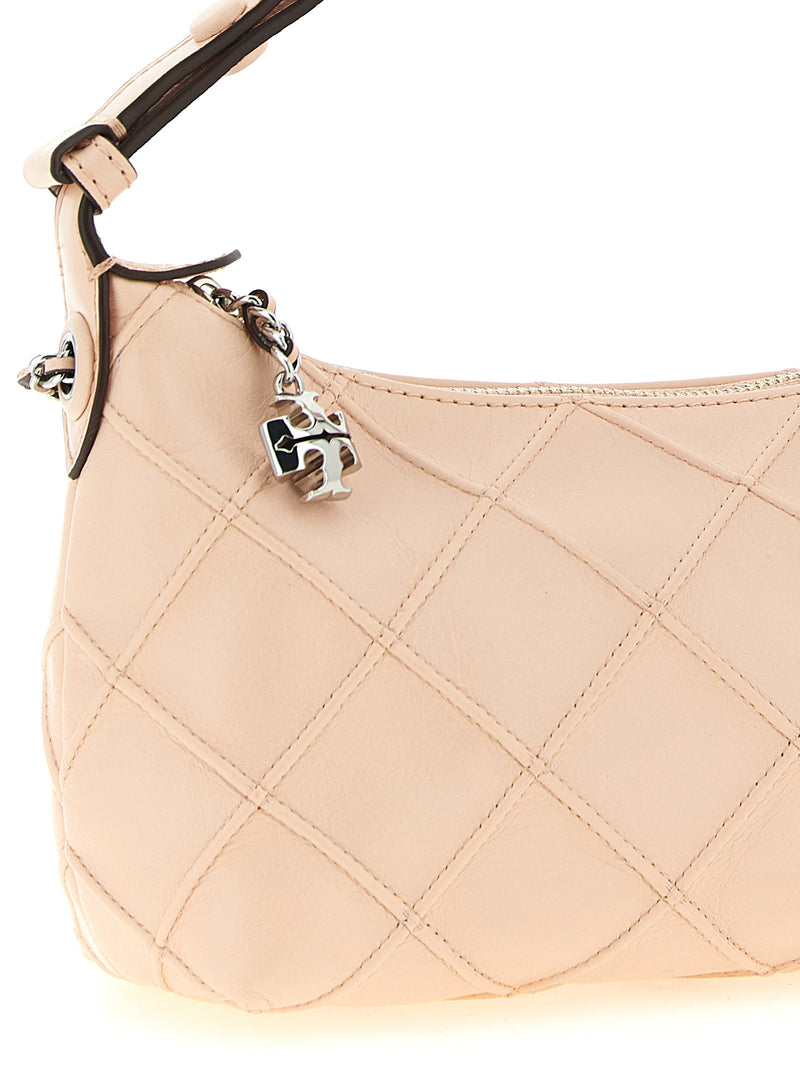 Pochette multicolore en cuir de vachette Tory Burch