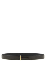 Tom Ford Multicolor Calfskin Regular Belt - Icon Reversible Design