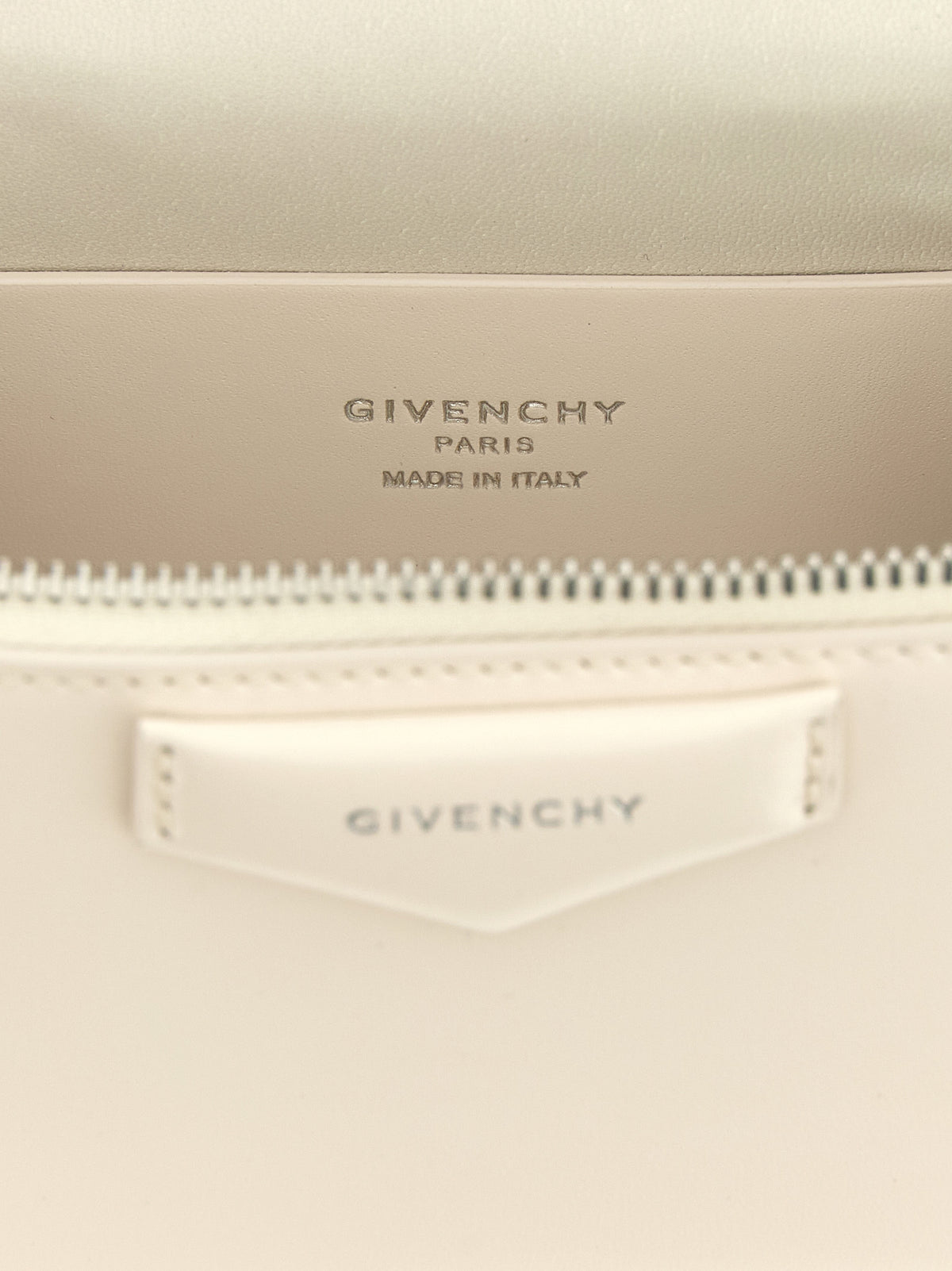 Givenchy Antigona White Leather Crossbody Bag