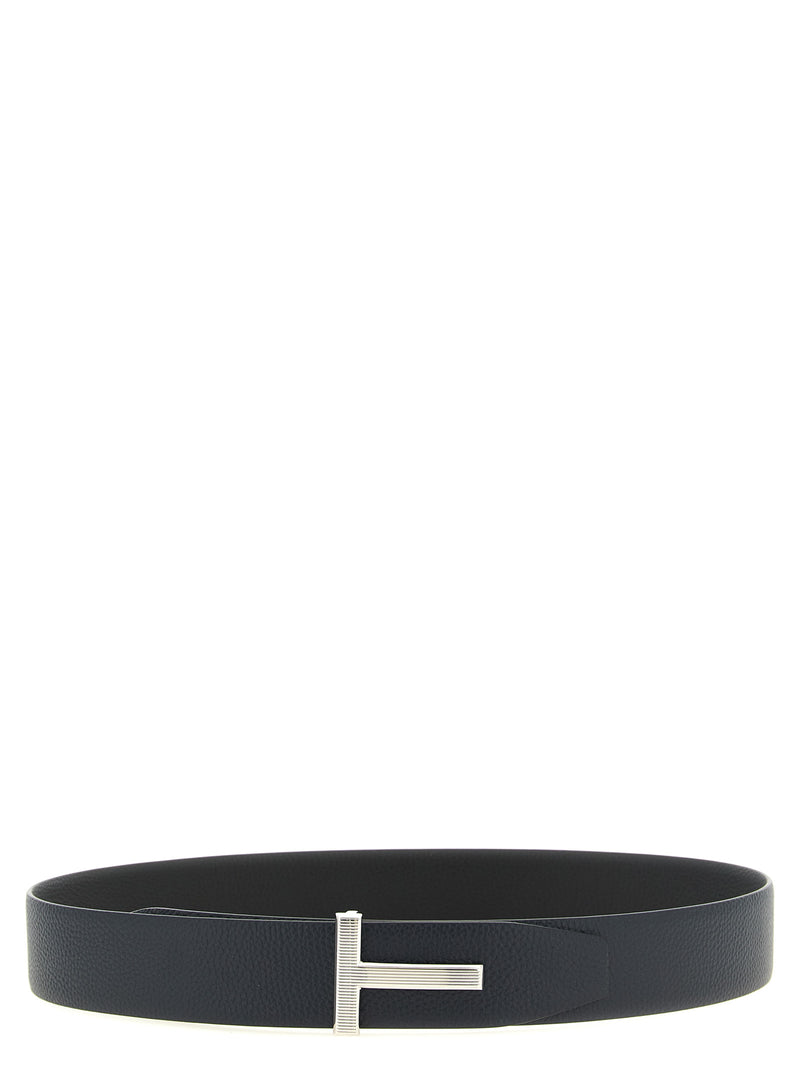 Ceinture Tom Ford multicolore en cuir de veau