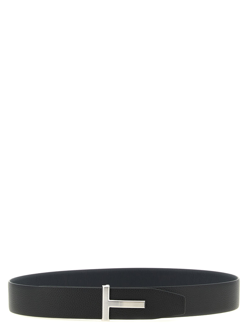 Ceinture Tom Ford multicolore en cuir de veau