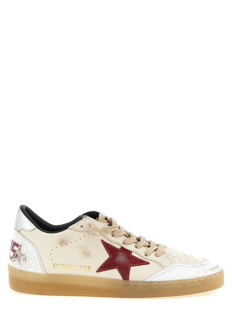 Golden Goose Ball Star Multicolor Leather Low Top Sneakers
