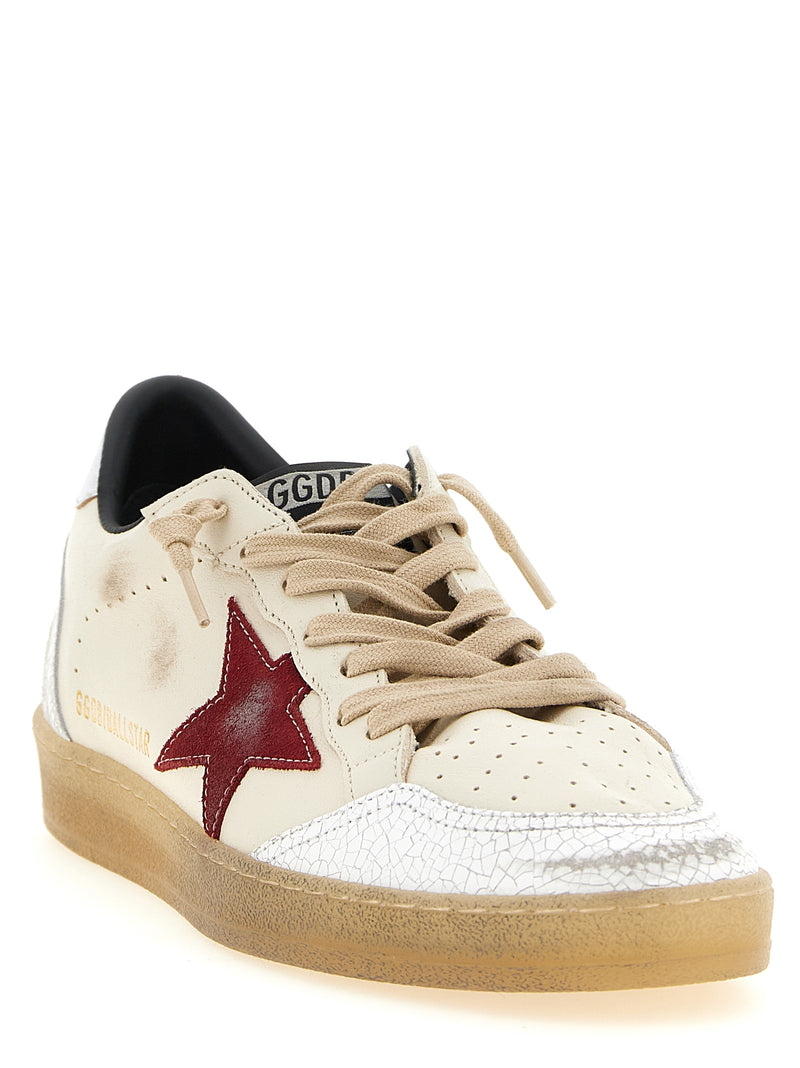 Golden Goose Ball Star Multicolor Leather Low Top Sneakers
