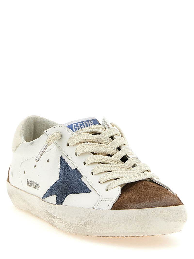 Golden Goose Multicolor Cowhide Sneakers - Super Star Model