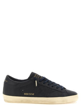Baskets basses Golden Goose en cuir de vachette bleu