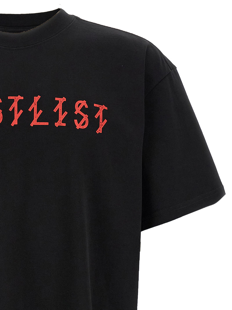 44 Label Group Black Cotton T-Shirt - Guestlist Edition