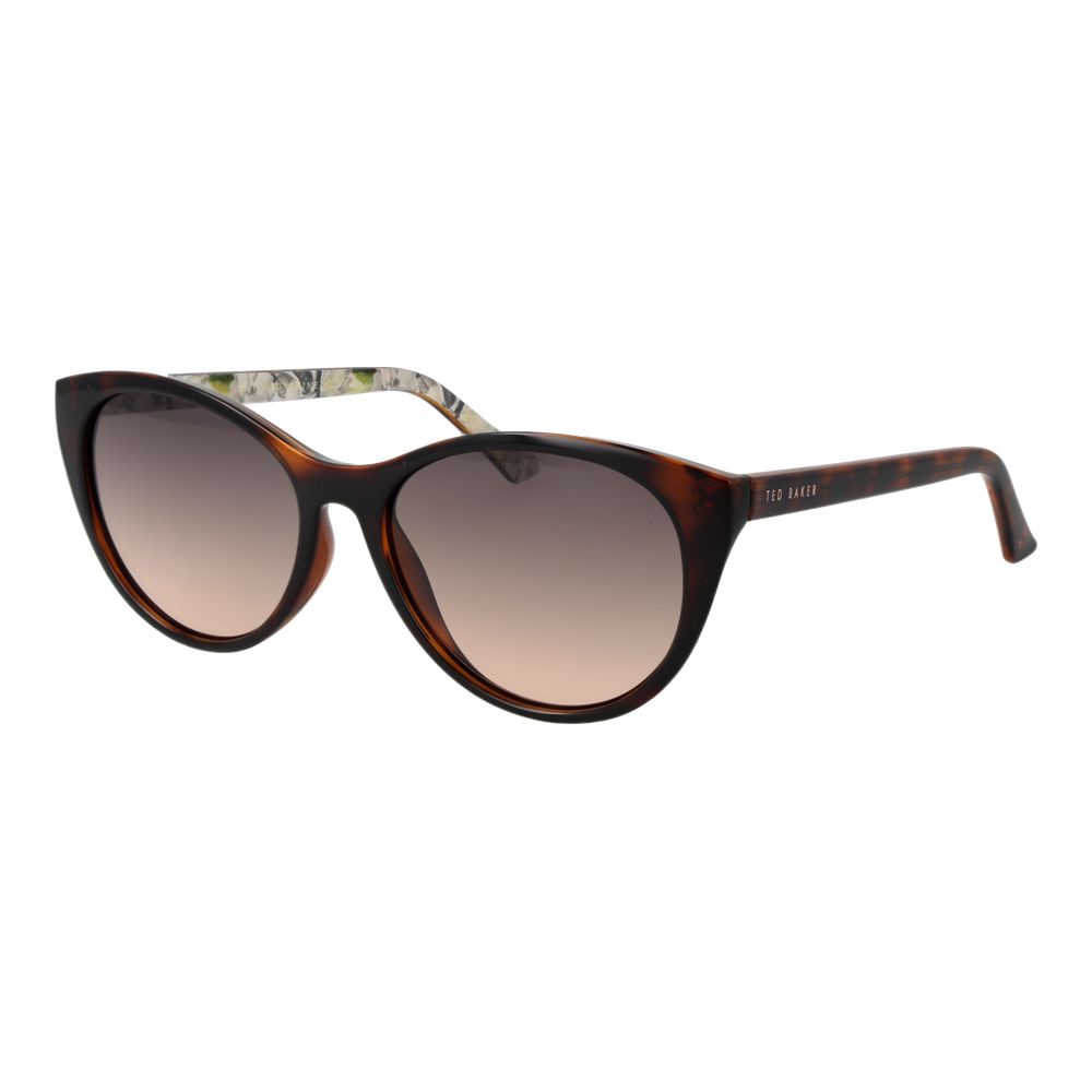 Ted Baker Brown Acetate Cat Eye Sunglasses for Women
