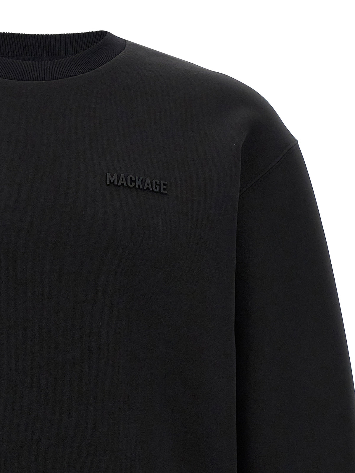 Mackage Black Cotton Sweatshirt