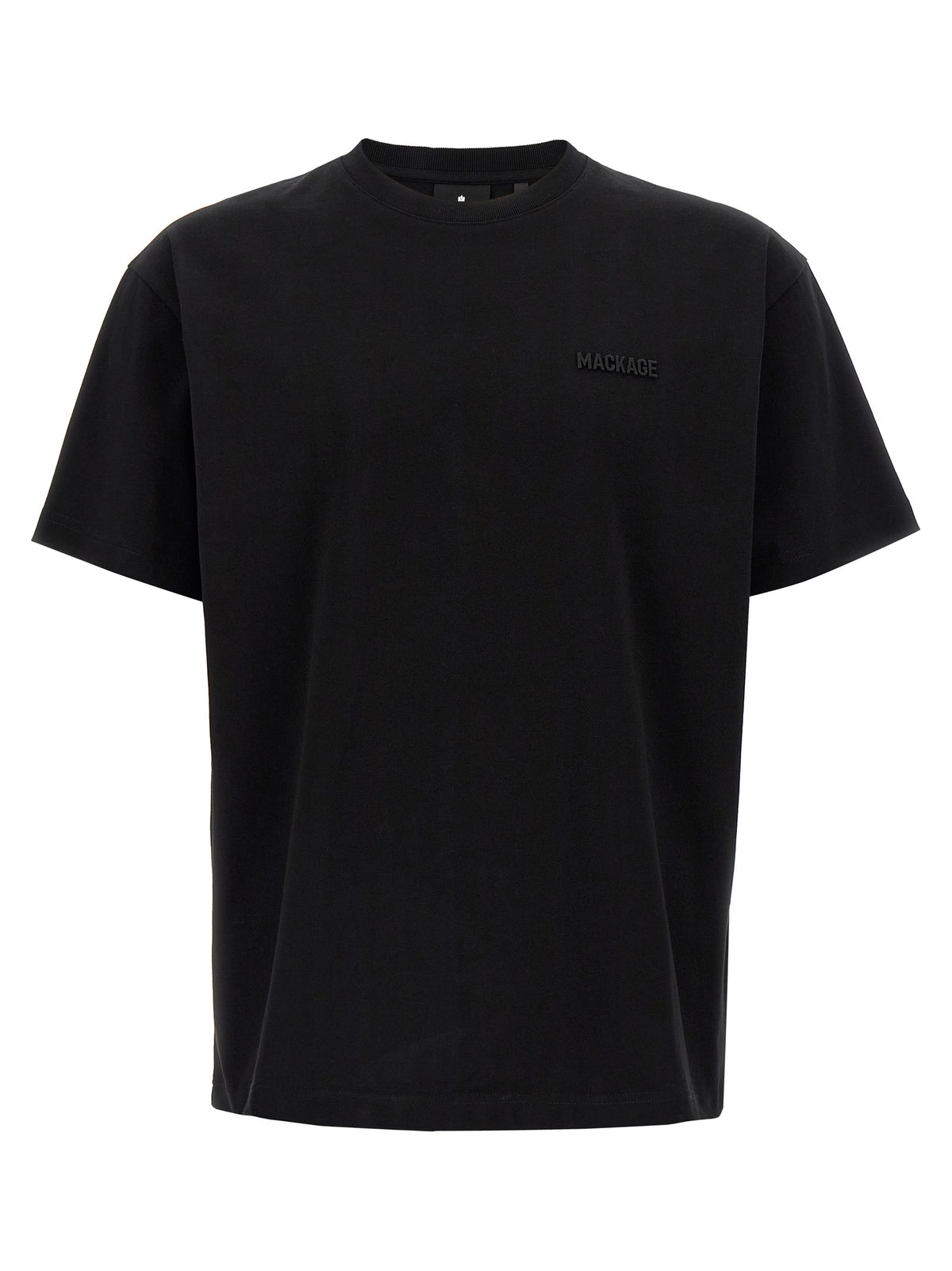Mackage Tee-R Black Cotton T-Shirt for Men