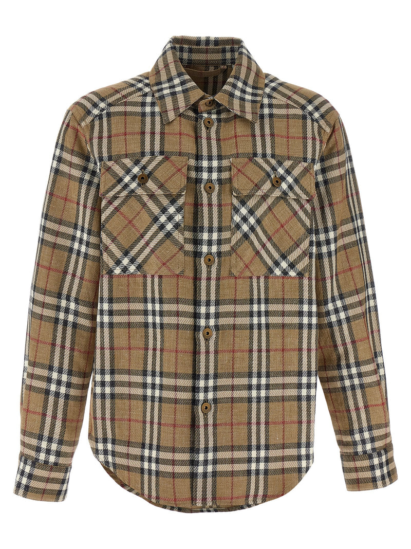 Burberry Brown Cotton Blouse