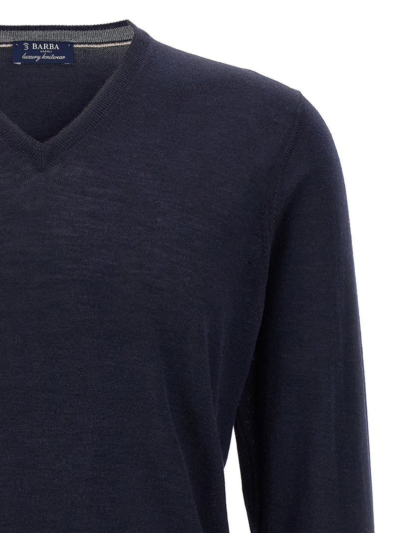 Cardigan Barba Napoli en Laine Bleue