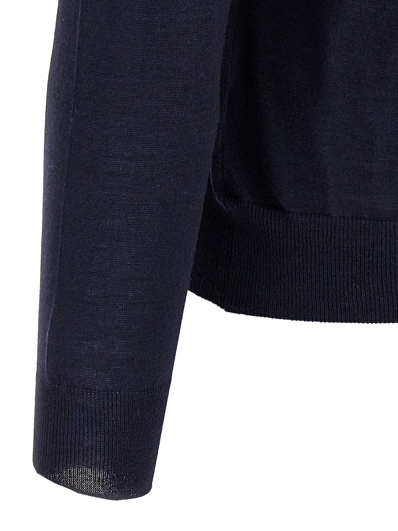 Cardigan Barba Napoli en Laine Bleue