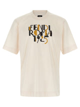 T-shirt Fendi en coton blanc