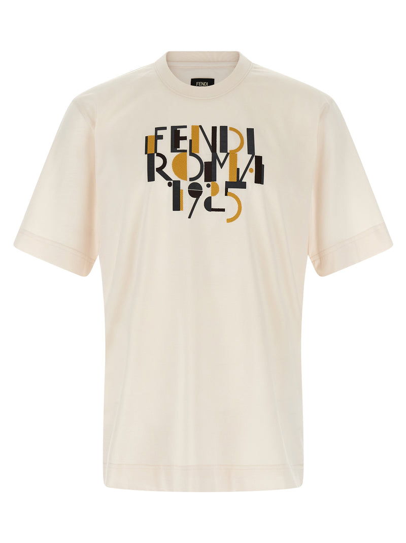 T-shirt Fendi en coton blanc