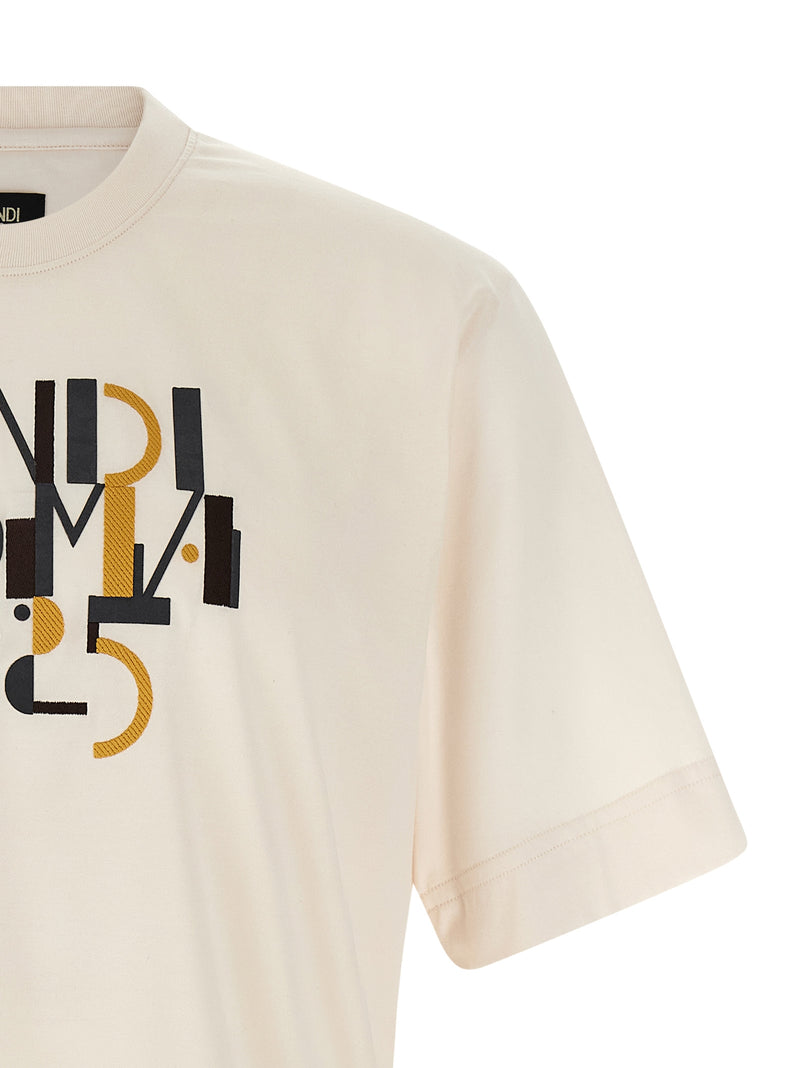 T-shirt Fendi en coton blanc