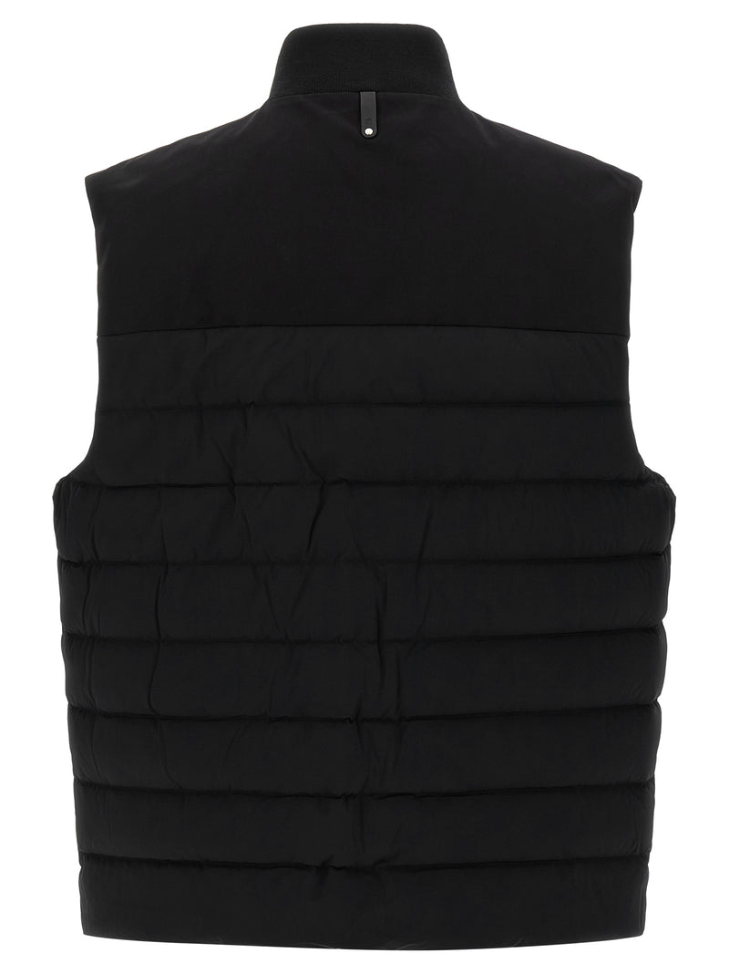 Mackage Black Nylon Sleeveless Jacket
