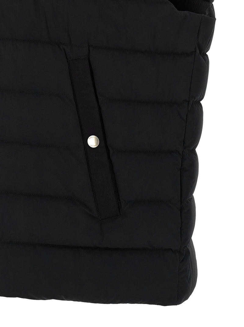Mackage Black Nylon Sleeveless Jacket