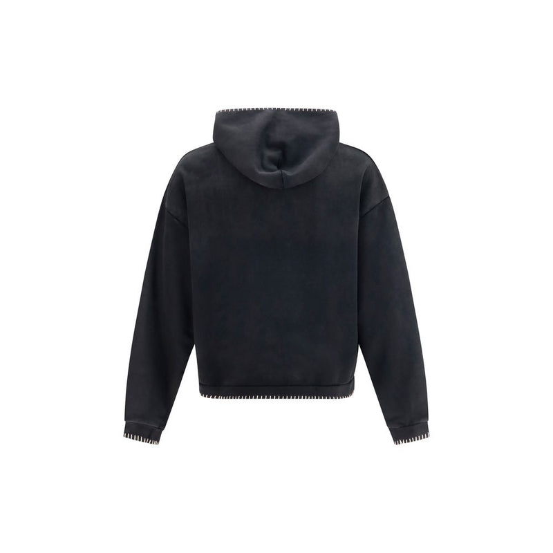 FOUND Black Cotton Sweatshirt