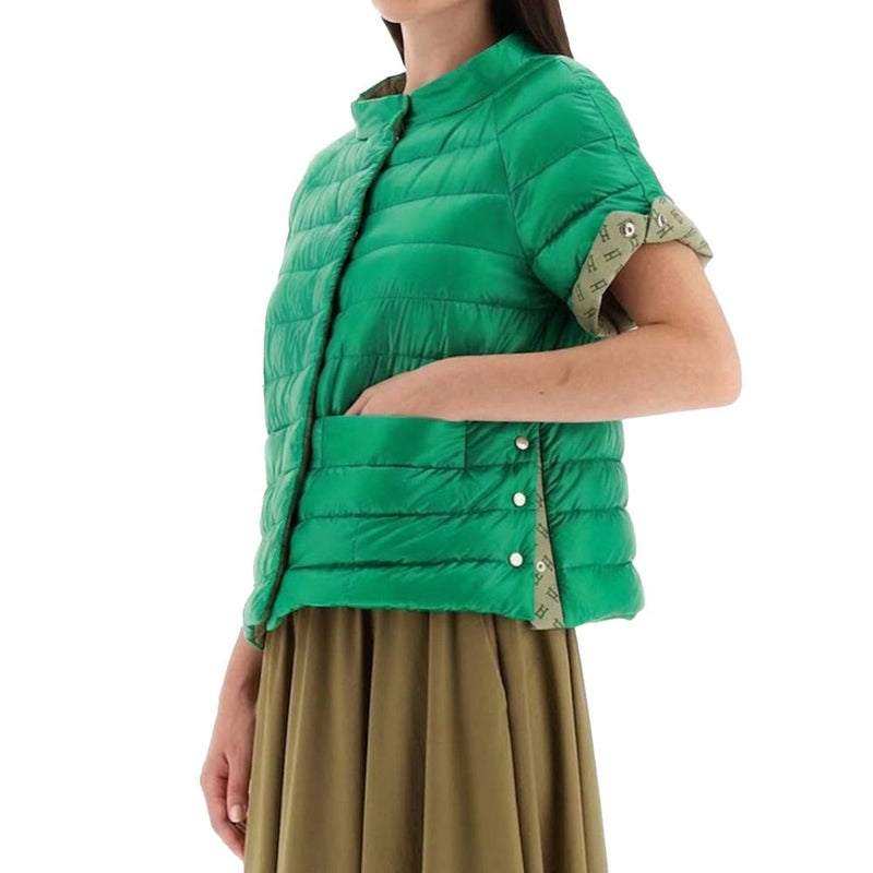 Herno Bicolor Polyamide Shell Jacket for Women