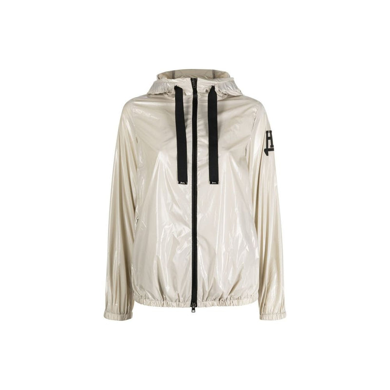 Herno Beige Polyamide Shell Jacket for Women