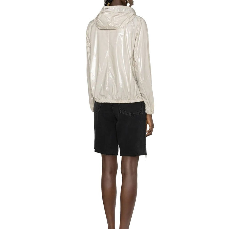 Herno Beige Polyamide Shell Jacket for Women