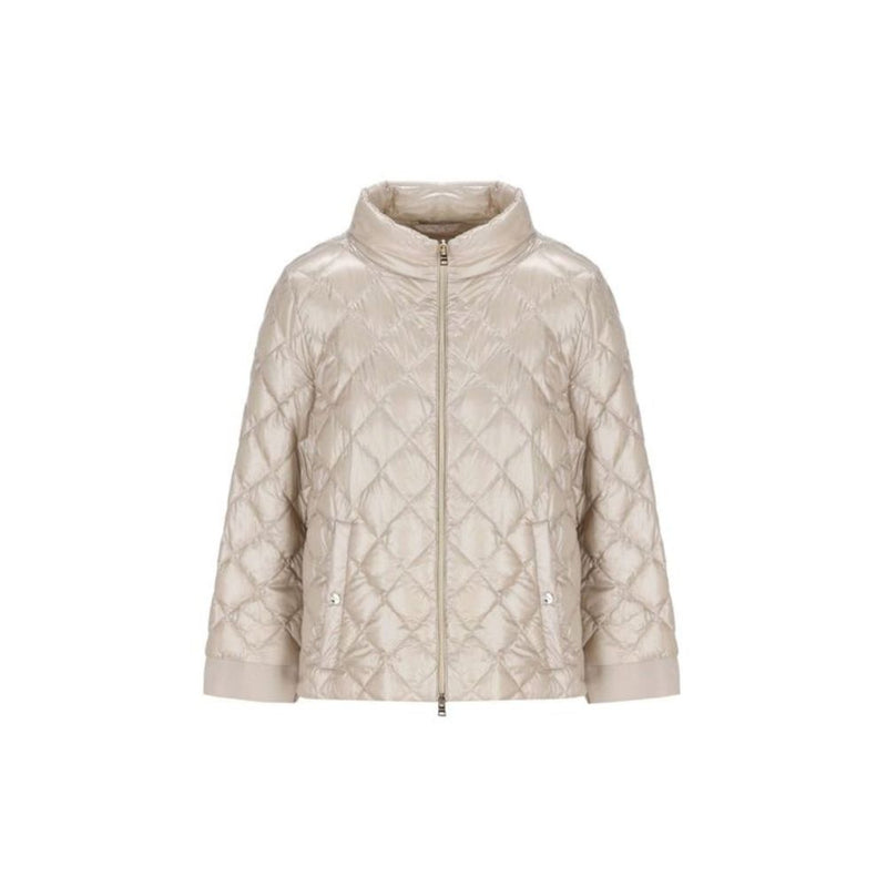 Herno Beige Polyamide Full-Length Jacket for Women