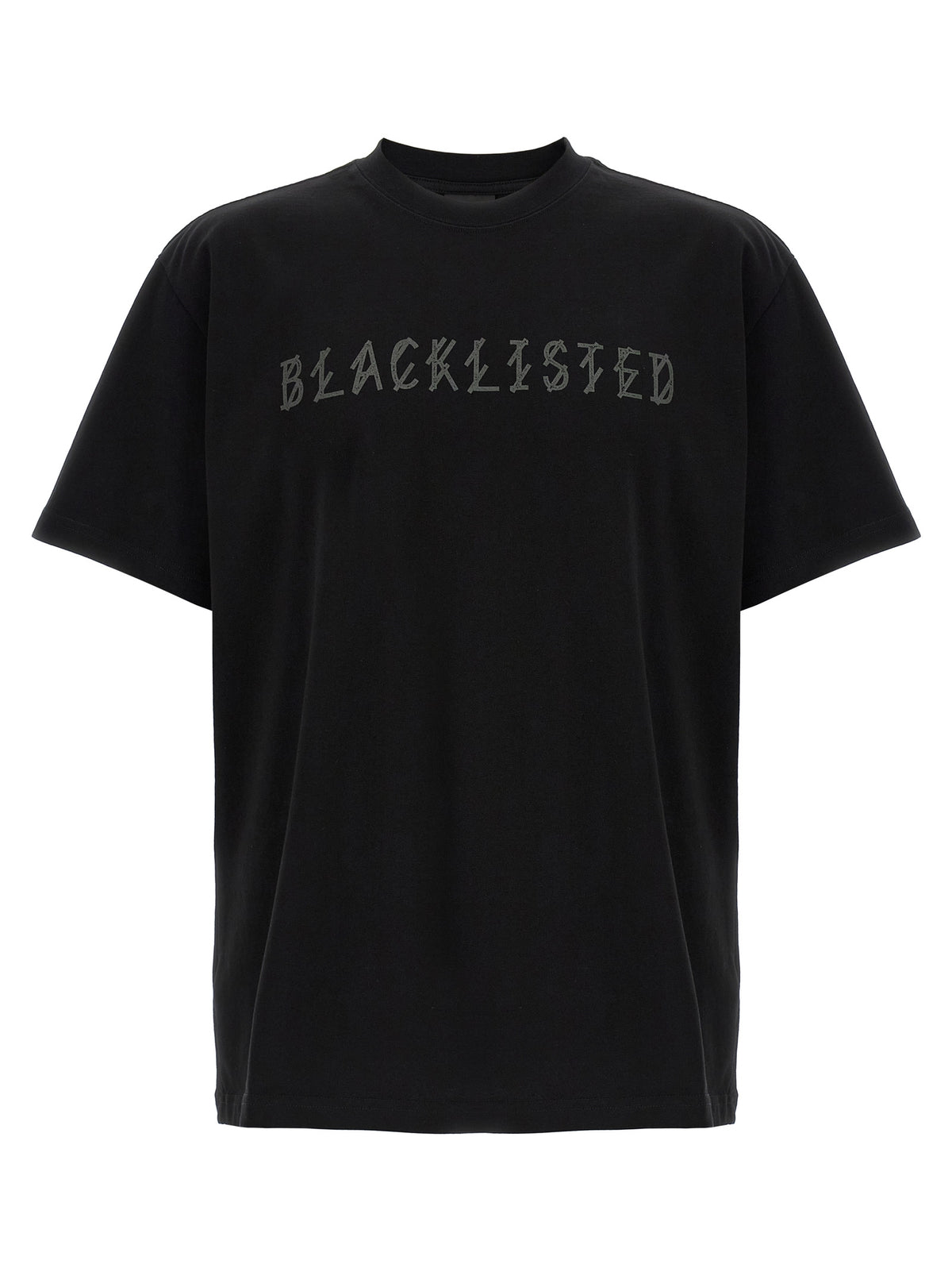 44 Label Group Black Cotton T-Shirt